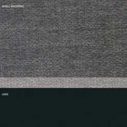 Viadurini Living Küchenhocker-Hocker aus Stoff und anthrazitfarbenem Metalldesign Made in Italy - Marianet