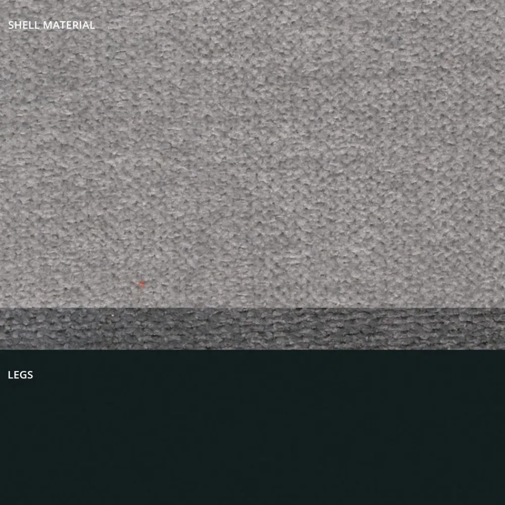 Viadurini Living Küchenhocker-Hocker aus Stoff und anthrazitfarbenem Metalldesign Made in Italy - Marianet