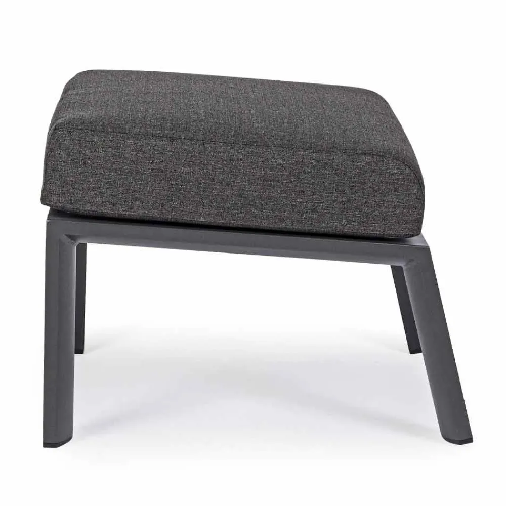 Viadurini in the Garden Sitzsäcke|Sitzsäcke-Hocker Fußstütze aus abnehmbarem Stoff und lackiertem Aluminium - Nathy