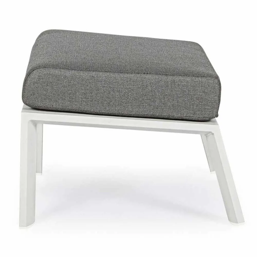 Viadurini in the Garden Sitzsäcke|Sitzsäcke-Hocker Fußstütze aus abnehmbarem Stoff und lackiertem Aluminium - Nathy