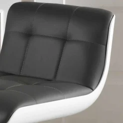 Viadurini Living Barhocker-Hocker gepolstert im 2er Set höhenverstellbar Ida