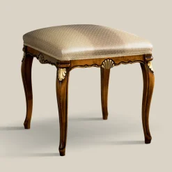 Viadurini Classic Sitzsäcke|Sitzsäcke-Hocker im klassischen Stil aus Holz mit Stoffbezug Made in Italy - Cambrige