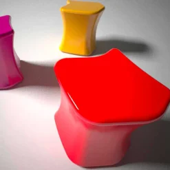 Viadurini Design Design Stühle-Hocker in modernem Design Dirimo Made in Italy