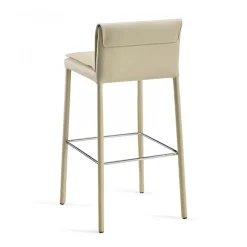 Viadurini Living Küchenhocker-Hocker mit gepolsterten Öko-Lederkissen, hergestellt in Italien – Glitzer