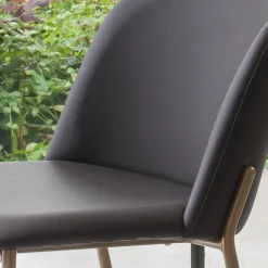 Viadurini Living Barhocker-Hocker mit Metallgestell und Kunstledersitz, hergestellt in Italien – Ivy