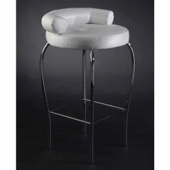 Viadurini Living Barhocker-Hocker mit Stahlstruktur und Stoffsitz Made in Italy - Warschau