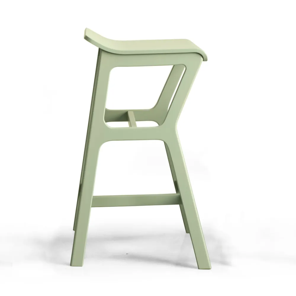 Viadurini Living Küchenhocker-Hocker mit Struktur aus massivem Buchenholz Made in Italy - Regensburg