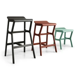 Viadurini Living Küchenhocker-Hocker mit Struktur aus massivem Buchenholz Made in Italy - Regensburg