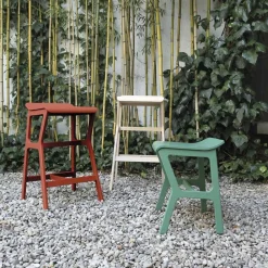 Viadurini Living Küchenhocker-Hocker mit Struktur aus massivem Buchenholz Made in Italy - Regensburg