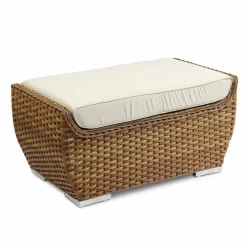 Viadurini in the Garden Sitzsäcke|Sitzsäcke-Hocker Outdoor Bank in gewebtem synthetischem Rattan Luxus Design - Yves