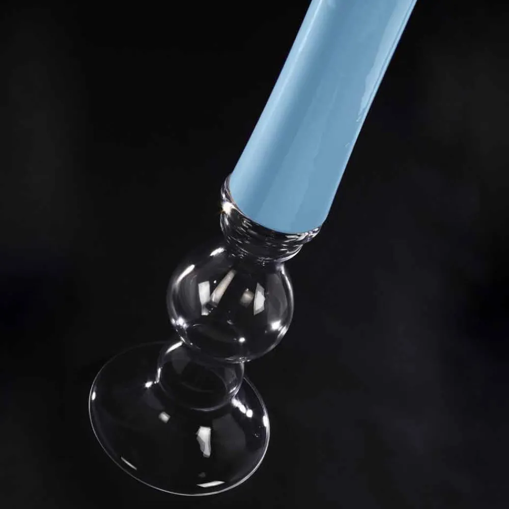 Viadurini Living Deko Vasen-Hohe dekorative Buntglasvase Made in Italy - Singapur