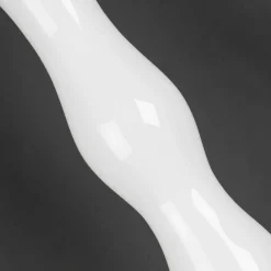 Viadurini Living Deko Vasen-Hohe dekorative Vase aus transparentem und weißem Glas Made in Italy - Gondo