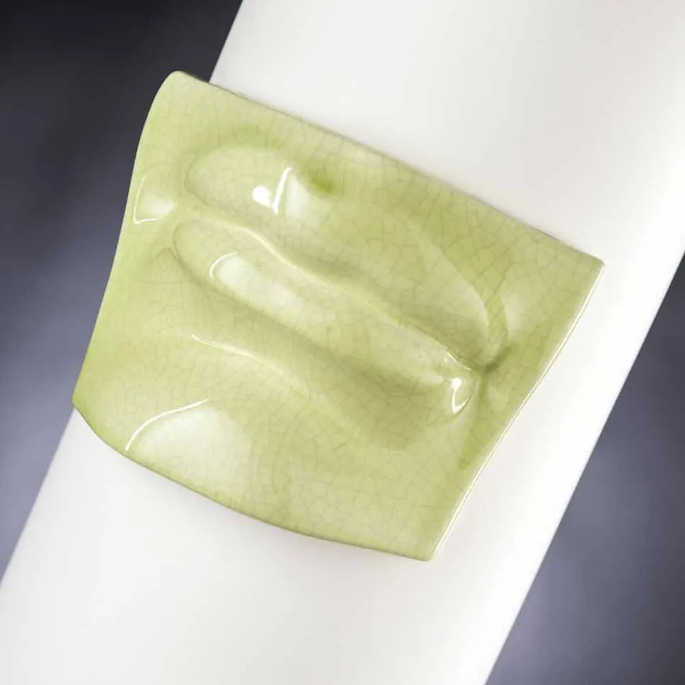 Viadurini Living Deko Vasen-Hohe dekorative Vase aus farbiger Keramik, handgefertigt in Italien - Monte