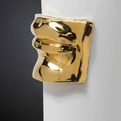 Viadurini Living Deko Vasen-Hohe dekorative Vase aus farbiger Keramik, handgefertigt in Italien - Monte