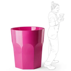 Viadurini Living Deko Vasen-Hohe dekorative Vase mit Glasform aus Polyethylen Made in Italy - Pucca