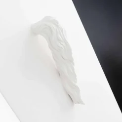 Viadurini Living Deko Vasen-Hohe Indoor-Vase aus weißer Keramik, handgefertigt in Italien - Jacky