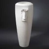 Viadurini Living Deko Vasen-Hohe Indoor-Vase aus weißer Keramik, handgefertigt in Italien - Capuano