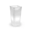 Viadurini Living Deko Vasen-Hohe Innenvase aus weißem Polyethylen Made in Italy - Devid