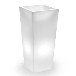 Viadurini Living Deko Vasen-Hohe Innenvase aus weißem Polyethylen Made in Italy - Devid