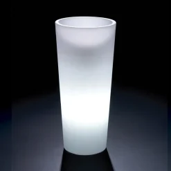 Viadurini Living Deko Vasen-Hohe Innenvase aus weißem Polyethylen Made in Italy - Devid