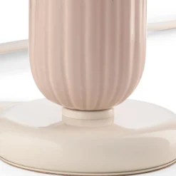 Ferroluce Moderne Tischlampen-Hohe Tischlampe aus Keramik in 2 Farben, hergestellt in Italien – Berimbau