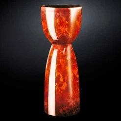 Viadurini Living Deko Vasen-Hohe Vase aus Polyethylen mit Marmor- oder Bruyère-Finish Made in Italy - Renata