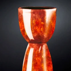 Viadurini Living Deko Vasen-Hohe Vase aus Polyethylen mit Marmor- oder Bruyère-Finish Made in Italy - Renata