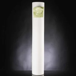 Viadurini Living Deko Vasen-Hohe Vase aus weißer Keramik mit farbigen Details Made in Italy - Monte