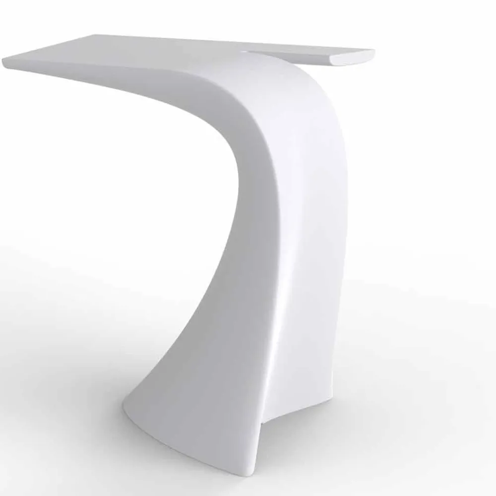 Vondom Gartentische Fest-Hoher Außentisch H 100 cm Wing , modernes Design aus Polyethylen