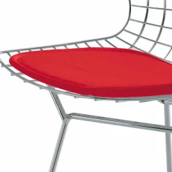 Viadurini Living Barhocker-Hoher Barhocker aus Leder mit Stahlstruktur Made in Italy - Beniamino