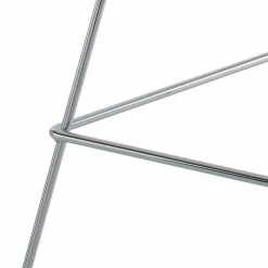 Viadurini Living Barhocker-Hoher Barhocker aus Leder mit Stahlstruktur Made in Italy - Beniamino