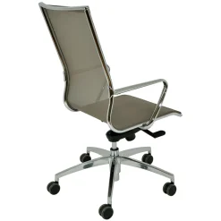 Viadurini Living Bürostühle-Hoher ergonomischer Bürodrehstuhl mit Rollen und Armlehnen - Filanna