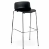 Viadurini Living Barhocker-Hoher Hocker aus Metall und Polypropylen Hergestellt in Italien, 2 Stück - Christabel