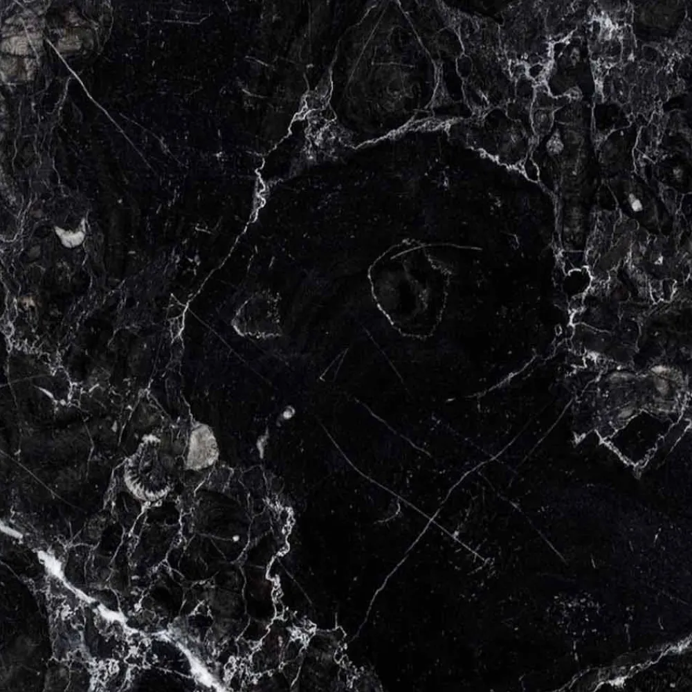 Viadurini Living Kerzenständer-Hoher Kerzenhalter aus weißem, schwarzem und Messingmarmor Made in Italy - Bram