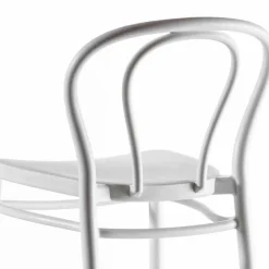 Viadurini Living Küchenhocker-Hoher Polypropylen Hocker mit Fußstütze, 4 Stück - Gaya