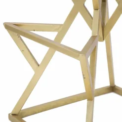 Viadurini Living Barhocker-Hoher quadratischer Design-Barhocker aus Eisen und Stoff - Sillie