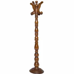 Viadurini Living Garderobenständer-Holzbodengarderobe mit MDF-Basis hergestellt in Italien Martino