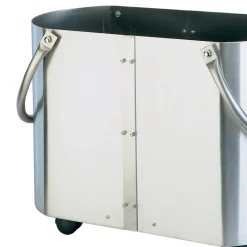 Viadurini Fire Design Kaminholzständer Aus Eisen Und Stahl-Holzhalter in verschiedenen Ausführungen mit 2 Seitengriffen. Hergestellt in Italien – Impala