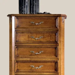 Viadurini Classic Kommoden-Holzkommode im klassischen Stil mit 7 oder 5 Schubladen Made in Italy - Richard