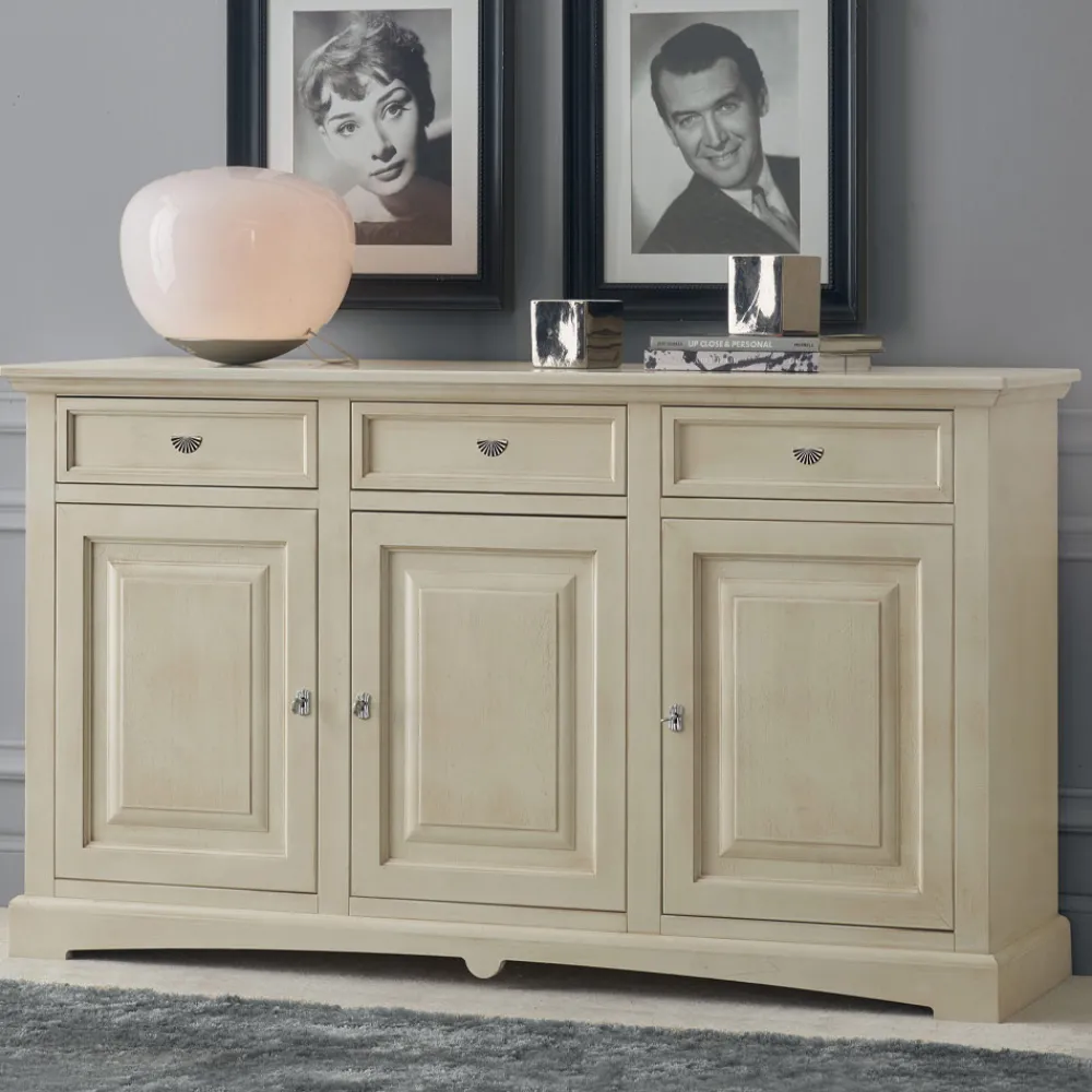 Viadurini Classic Anrichte-Holz-Sideboard in verschiedenen Ausführungen, hergestellt in Italien – Magni