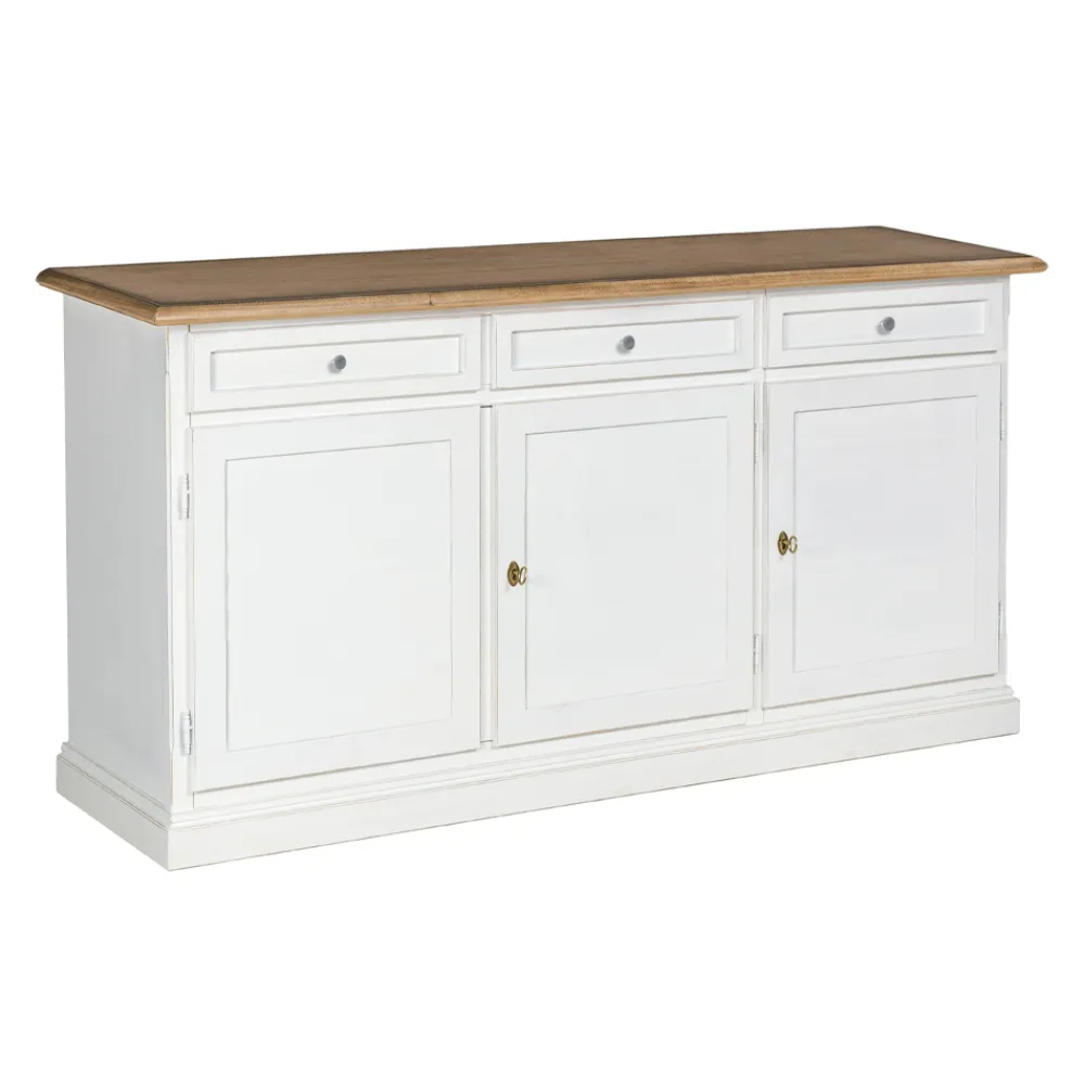 Viadurini Classic Anrichte-Holz-Sideboard mit 3 Schubladen und 3 Türen, hergestellt in Italien – Uller