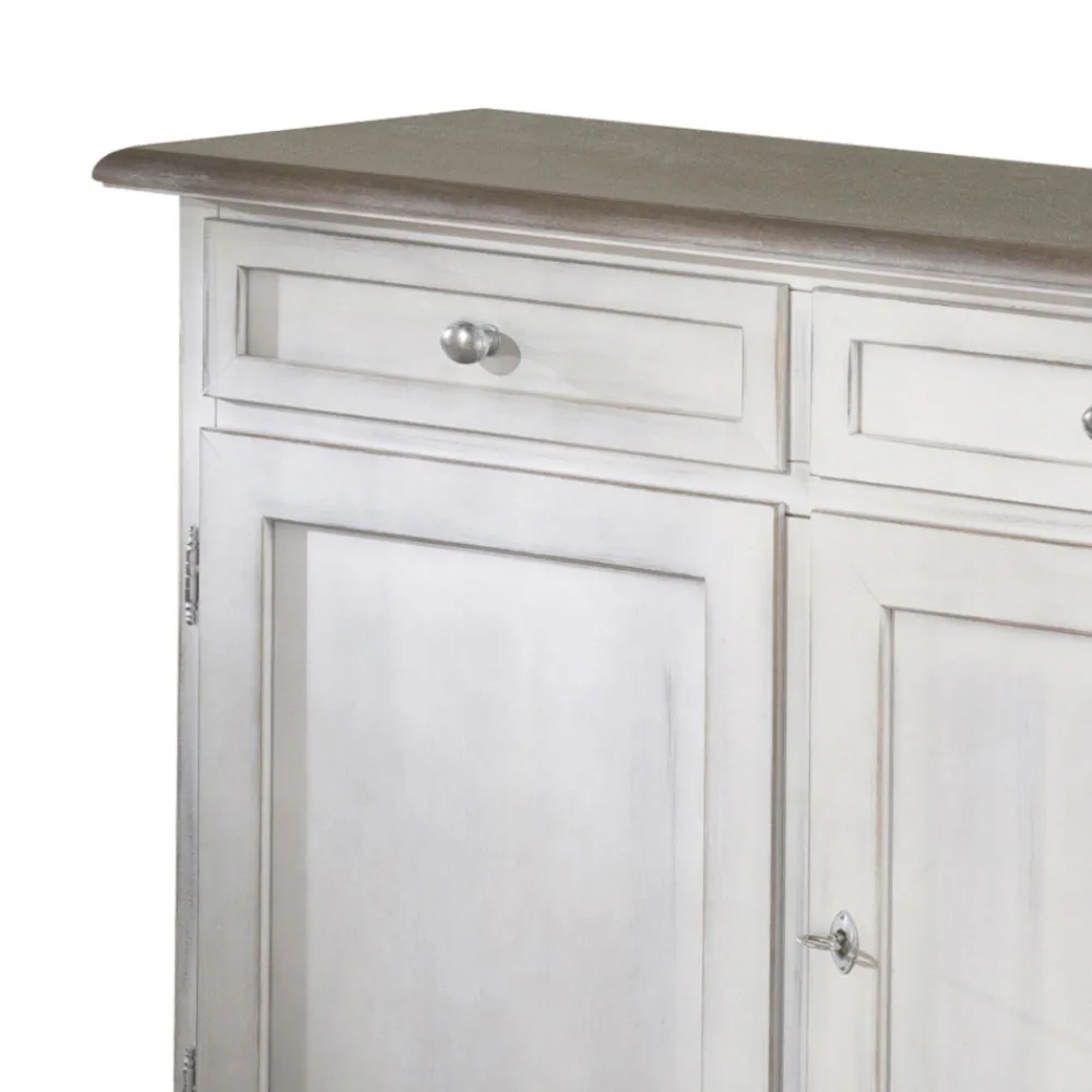 Viadurini Classic Anrichte-Holz-Sideboard mit 3 Schubladen und 3 Türen, hergestellt in Italien – Uller