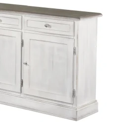 Viadurini Classic Anrichte-Holz-Sideboard mit 3 Schubladen und 3 Türen, hergestellt in Italien – Uller