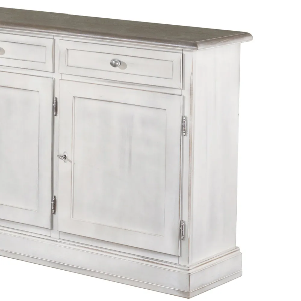 Viadurini Classic Anrichte-Holz-Sideboard mit 3 Schubladen und 3 Türen, hergestellt in Italien – Uller