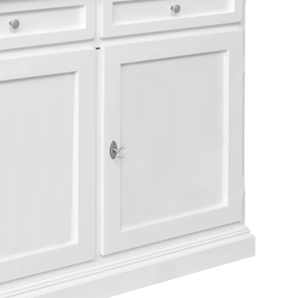 Viadurini Classic Anrichte-Holz-Sideboard mit 2 Schubladen und 2 Türen, hergestellt in Italien – Uller