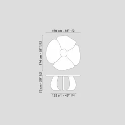 Viadurini Living Esstische Nach Mass|Runde Tische-Holztisch gebürstet Andy