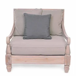 Viadurini in the Garden Holzsessel-Homemotion - Nusadua rustikaler Stil Teakholz Outdoor-Sessel