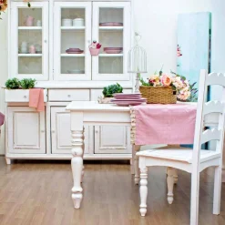 Viadurini Living Klassische Stühle-Homemotion Classic Design Massiver Mango Holz Stuhl - Blanche