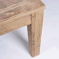 Viadurini Living Esstische-Homemotion Esstisch mit Platte und Beinen aus Ulmenholz - Ulme