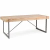 Viadurini Living Esstische-Homemotion Industrial Style Tannenholz Tisch - Wallie
